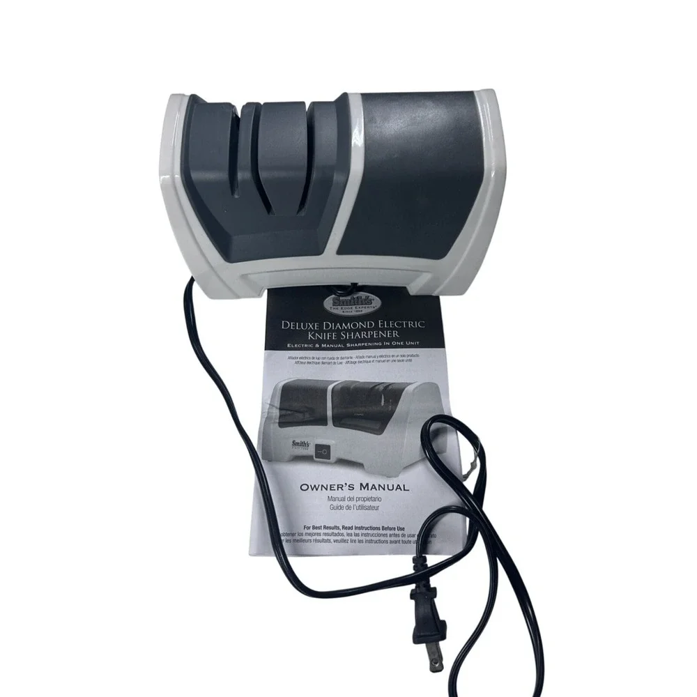 Smith's Deluxe Diamond Electric‎ Knife Sharpener Essentials Model 50127